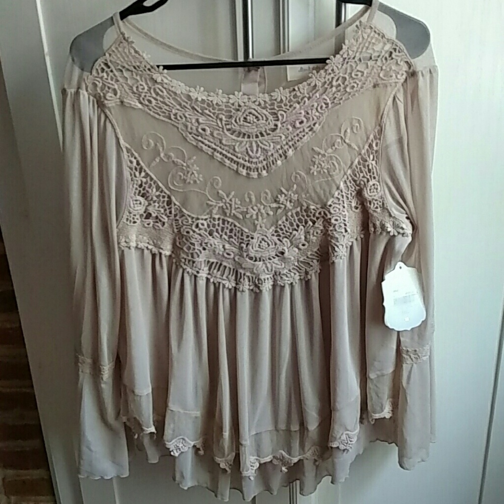 Beige Altered Estate Blouse